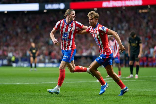 万博体育官网-看，西蒙尼挥舞的拳头！小蜘蛛+加拉格尔处子球之夜